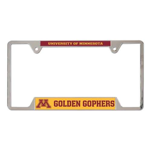 Wincraft Minnesota Golden Gophers Metal License Plate Frame
