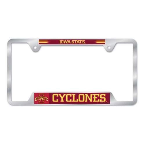 Wincraft Iowa State Cyclones Metal License Plate Frame