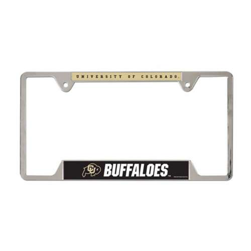 Wincraft Colorado Buffaloes Metal License Plate Frame