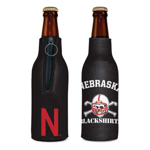 Wincraft Nebraska Cornhuskers Zippered Bottle Cooler