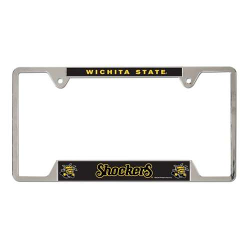 Wincraft Wichita State Shockers Logo Metal License Plate Frame