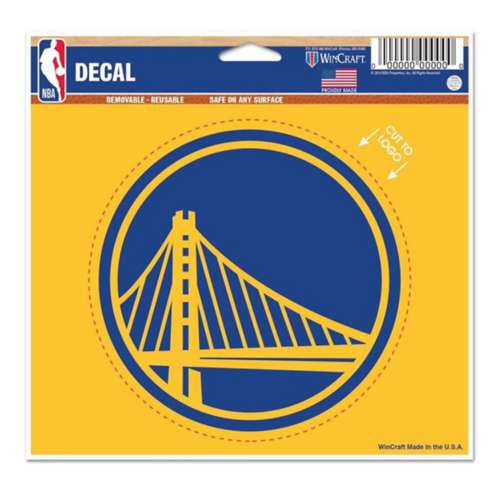 Wincraft Golden State Warriors 5x6 Multi Cut Decal