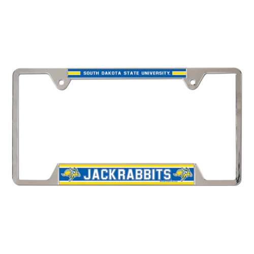 Wincraft South Dakota State Jackrabbits Metal License Plate Frame