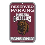 Wincraft Montana Grizzlies 11"x17" Reserved Parking Sign - Thumbnail 1 of 2