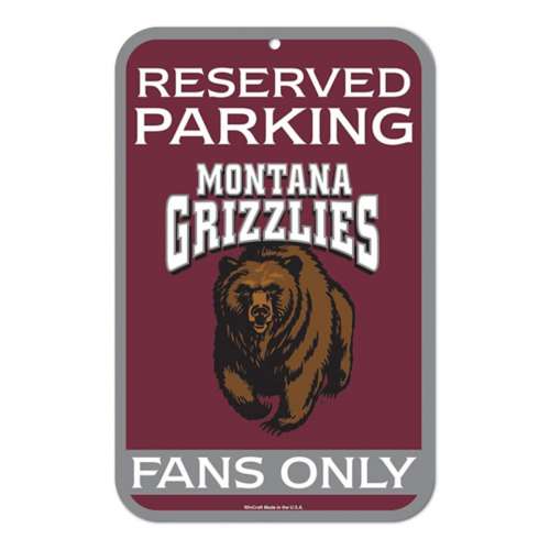 Wincraft Montana Grizzlies 11X17 Plastic Sign