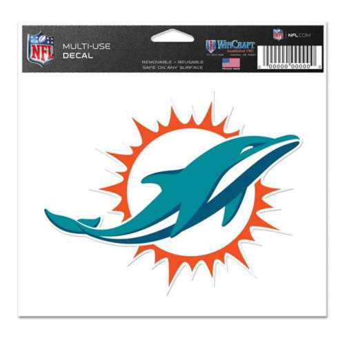 Wincraft Miami Dolphins 5X6 Ultra Decal