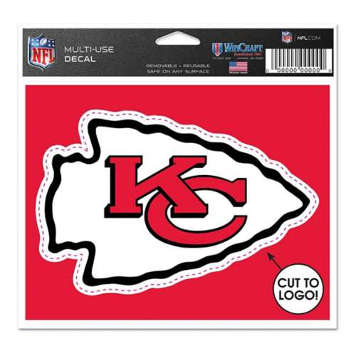 WinCraft Kansas City Chiefs Decal Bumper Sticker