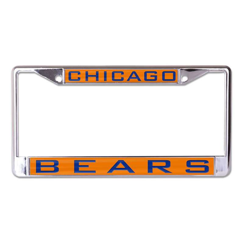 Wincraft Chicago Bears Classic Metal License Plate Frame