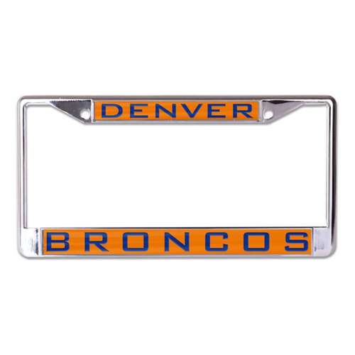 Wincraft Denver Broncos Classic Metal License Plate Frame