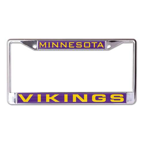 Wincraft Minnesota Vikings Classic Metal License Plate Frame