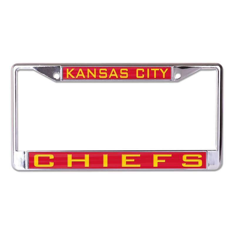 Wincraft Kansas City Chiefs Classic Metal License Plate Frame