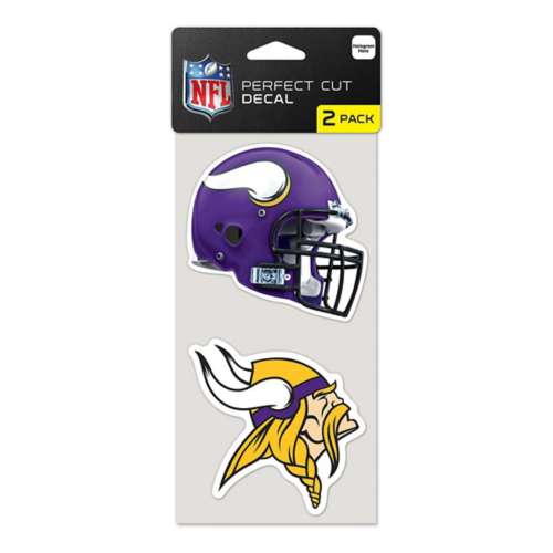 Minnesota Vikings Skol 4 x 8 Perfect Cut 2 Piece Decal