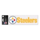 Wincraft Pittsburgh Steelers 3X10 Perfect Cut Decal