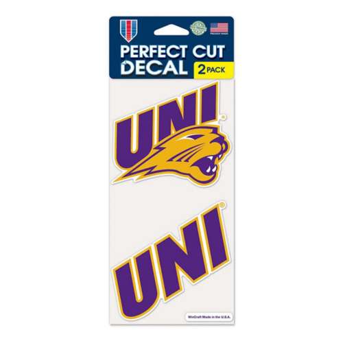 Wincraft Northern Iowa Panthers 4X8 Perfect Cut Decal