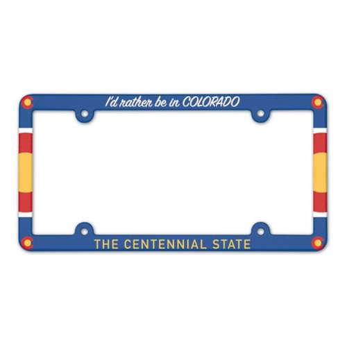 Wincraft State Colorado License Plate Frame