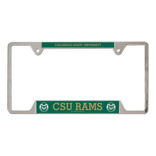 Wincraft Colorado State Rams Metal License Plate Frame