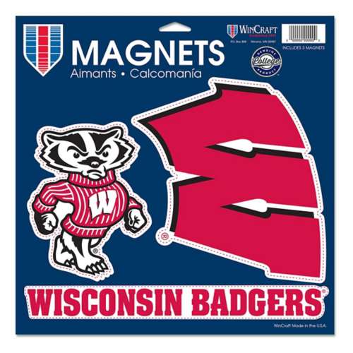 Wincraft Wisconsin Badgers 11"x11" Magnet