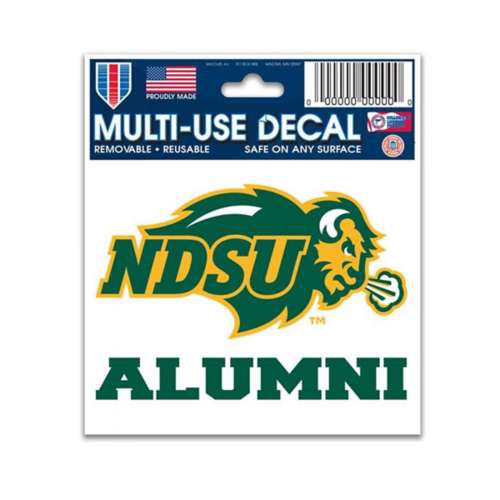 Wincraft North Dakota State Bison Alumni 3"x4" Decal