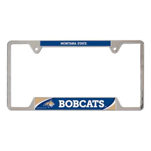 Wincraft Montana State Bobcats Metal License Plate Frame