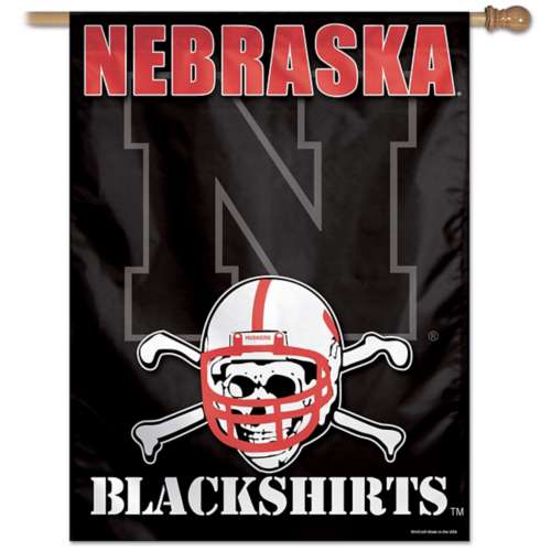 Wincraft Nebraska Cornhuskers Blackshirts 28"x40" Vertical Flag