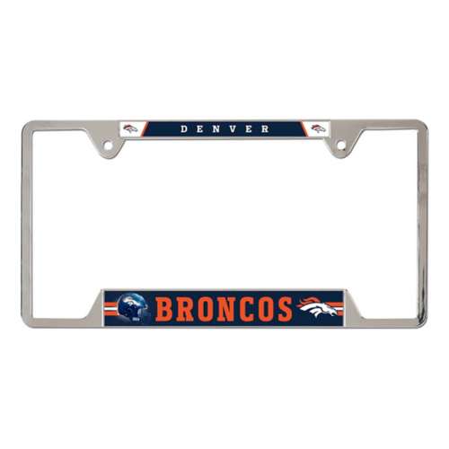 Wincraft Denver Broncos Metal License Plate Frame