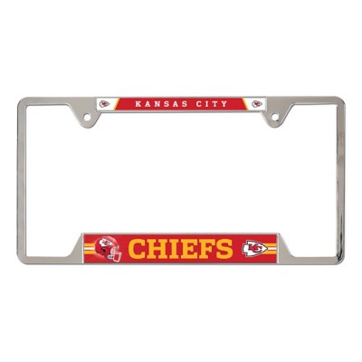 Wincraft Kansas City Chiefs Metal License Plate Frame
