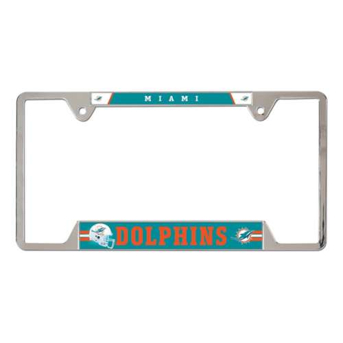 Wincraft Miami Dolphins Metal License Plate Frame