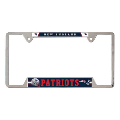 Wincraft New England Patriots Metal License Plate Frame