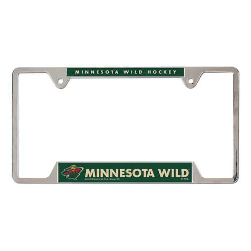 Wincraft Minnesota Wild Metal License Plate Frame