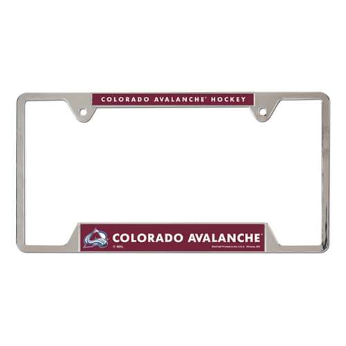 Wincraft Colorado Avalanche Metal License Plate Frame