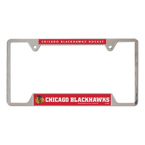 Wincraft Chicago Blackhawks Metal License Plate Frame