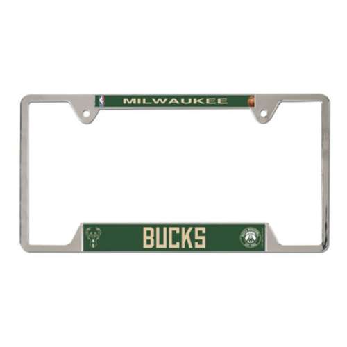 Wincraft Milwaukee Bucks Metal License Plate Frame