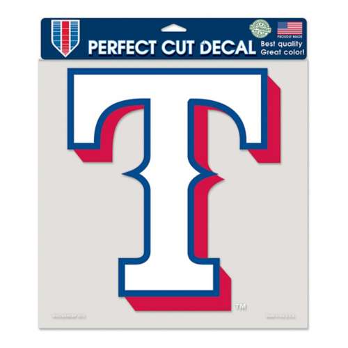Wincraft Texas Rangers 8"x8" Perfect Cut Decal