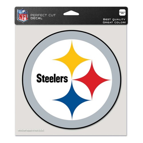 Wincraft Pittsburgh Steelers 8"x8" Perfect Cut Decal - Primary Image
