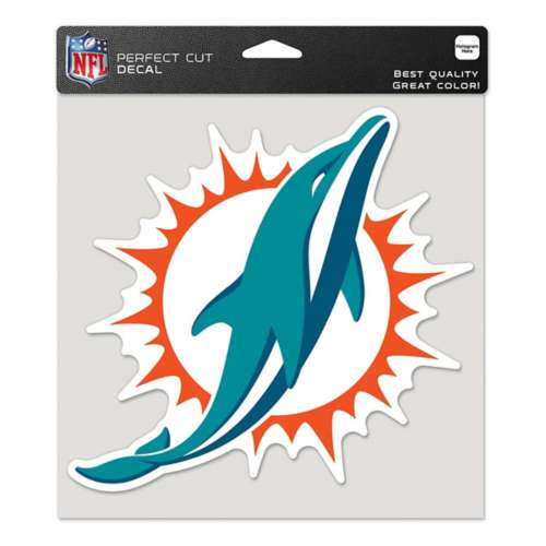 Wincraft Miami Dolphins 8"x8" Perfect Cut Decal