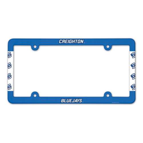 Wincraft Creighton Bluejays Plastic License Plate Frame