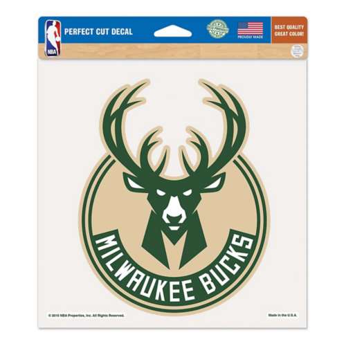 Wincraft Milwaukee Bucks 8"x8" Perfect Cut Decal