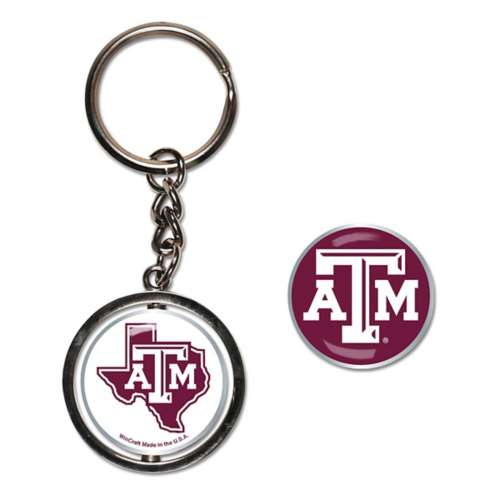 Wincraft Texas A&M Aggies Spinner Keyring