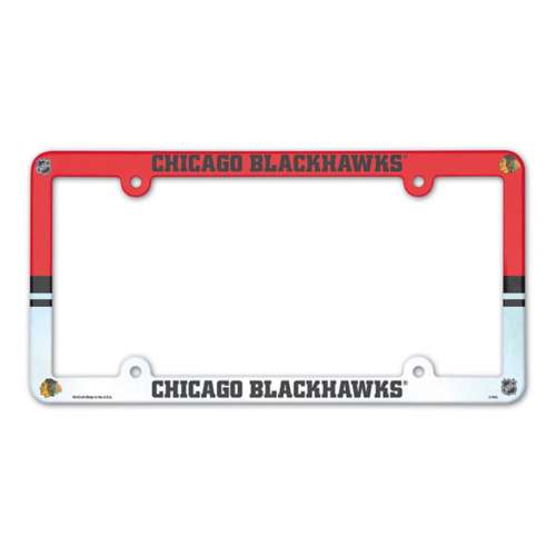 Wincraft Chicago Blackhawks Plastic License Plate Frame
