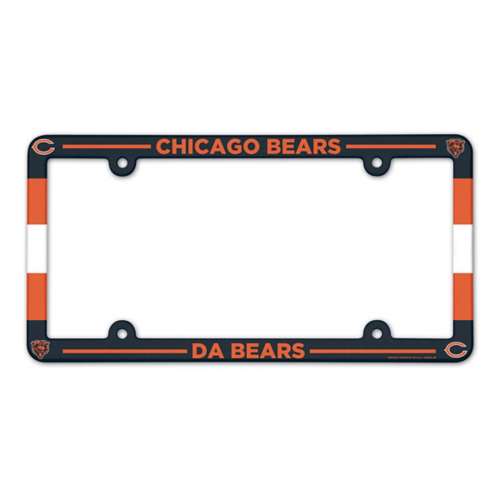Wincraft Chicago Bears Plastic License Plate Frame