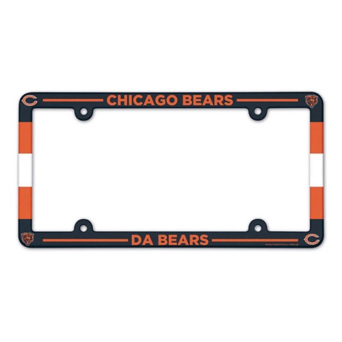 Wincraft Chicago Bears Plastic License Plate Frame