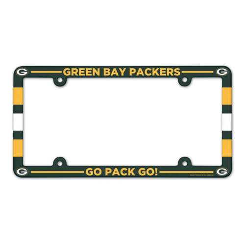 Wincraft Green Bay Packers Plastic License Plate Frame