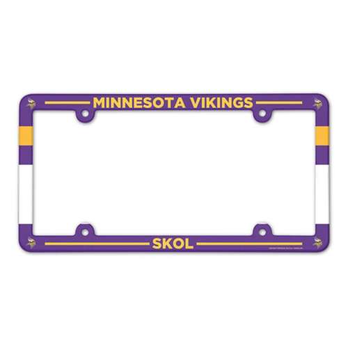 Wincraft Minnesota Vikings Plastic License Plate Frame