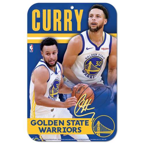Wincraft Golden State Warriors Stephen Curry 11"x17" Locker Room Sign