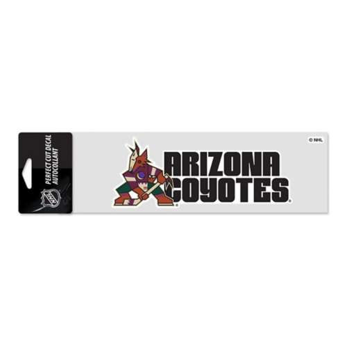 Wincraft Arizona Coyotes 3"x10" Perfect Cut Decal