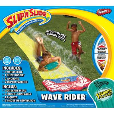 Wham O Slip Amp Slide Wave Rider With Boogie Board Scheels Com