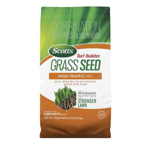 Scotts Turf Builder Grass Seed High Traffic Mix 5.6 lb