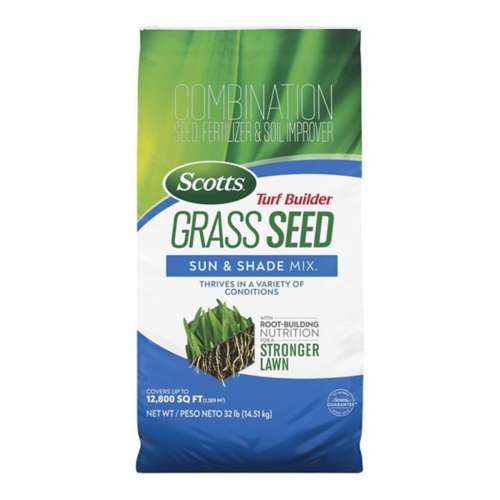 Scotts Turf Builder Grass Seed Sun & Shade Mix 32 lb