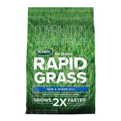 Scotts Turf Builder Rapid Grass Mixed Sun or Shade Grass Seed 16 lb