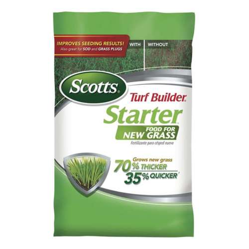 Scotts Turf Builder Lawn Starter Lawn Fertilizer For All Grasses 5000 sq ft